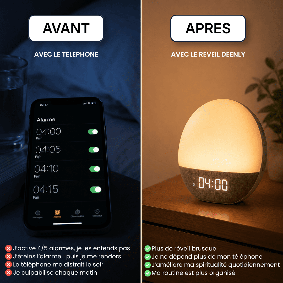 Deenly - le réveil pour fajr